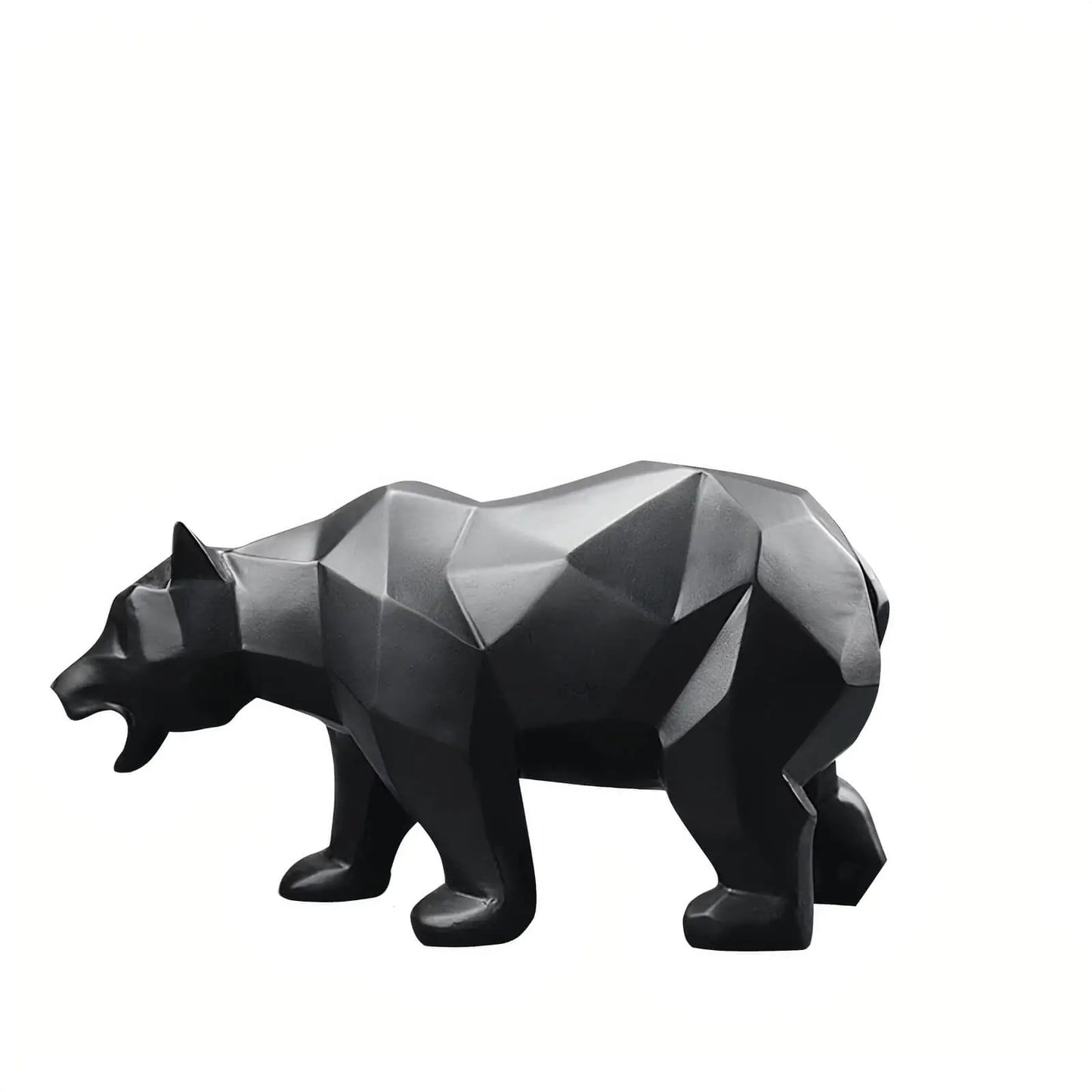Geometric Bull & Bear Statues.