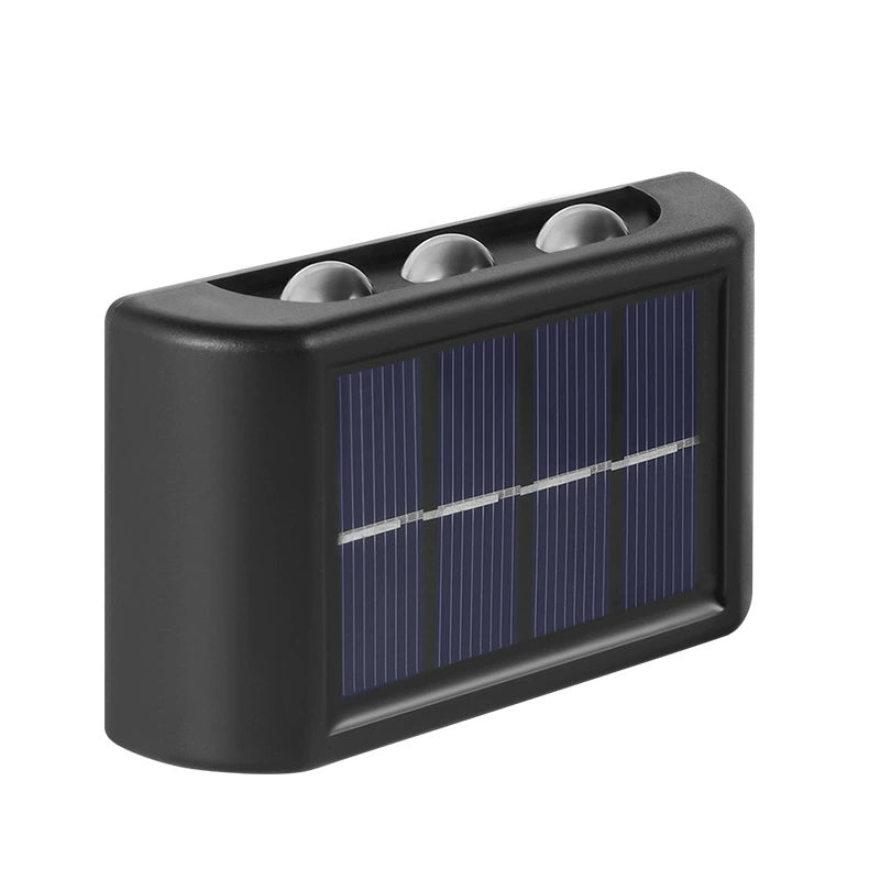 New Arrival Solar Outdoor Courtyard Decoration Wall Lamp Yard Garden Layout Wall Washing Wall Lighting Ambience Light
