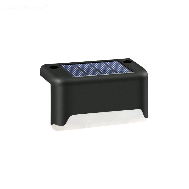 Solar Wall Lamp Outdoor Waterproof Step Light Garden Courtyard Step Light Aisle Automatic Light Small Night Lamp Wall Lamp