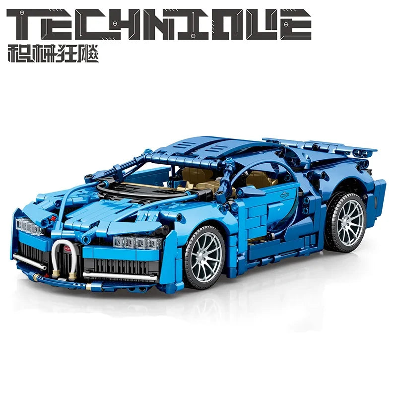 Bugatti Lamborghini Racing Car Blocks.