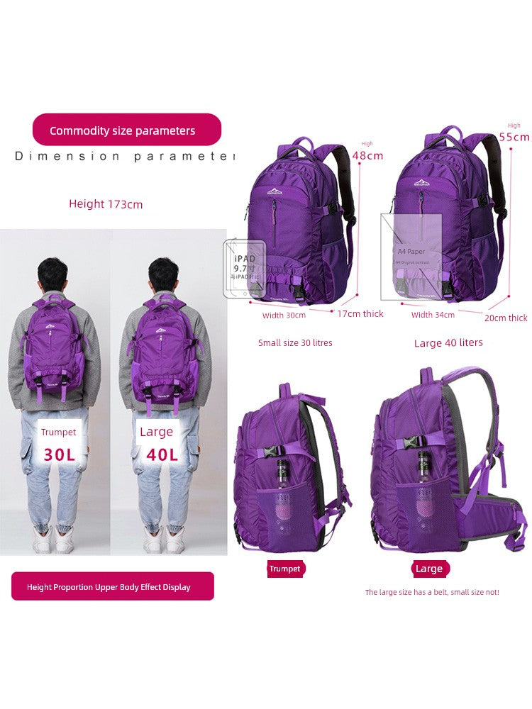 Backpack Women's Lightweight Outdoor Casual Hiking Backpack
