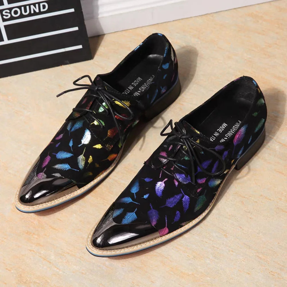 Summer Men's Shoes Net cloth Lace ventilation Office shoes Business Social contact Formal wear Pointed Leather casual shoes