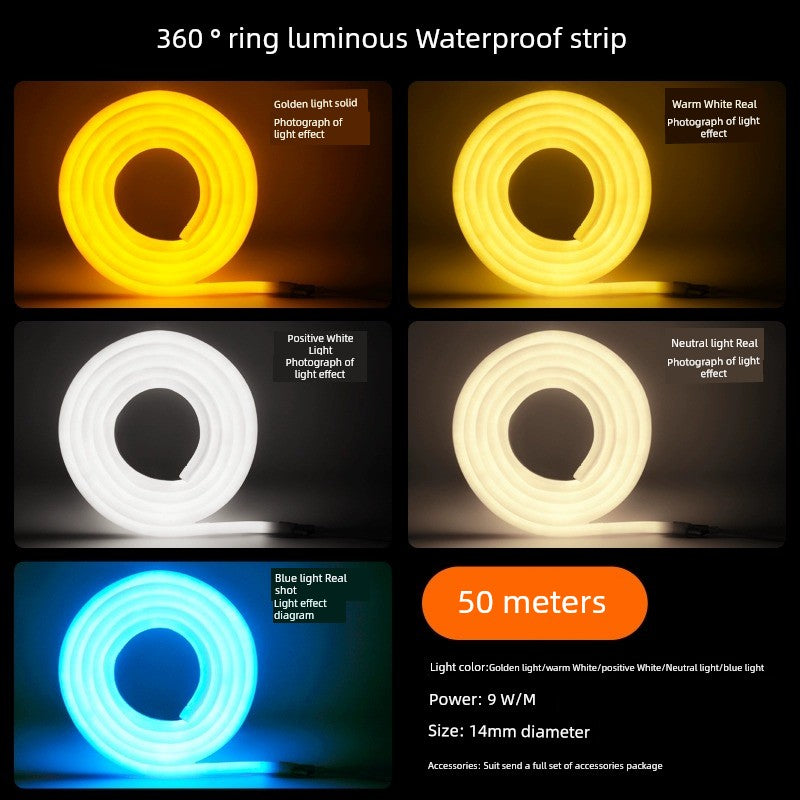 Ultra-Thin Self-Adhesive Outdoor Living Room COB LED Light Strip