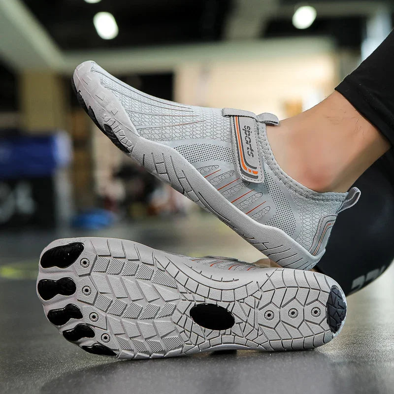 Men Women Barefoot Unisex Portable Wading Shoes Beach Aqua Walking Sneakers Gym Sport Running Jogging Footwear Size 35-47