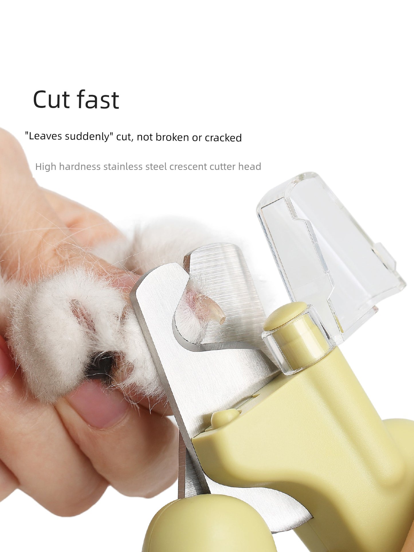 Aiwo Rabbit with Light Cat's Paw Dedicated Fantastic Net Nail Scissors