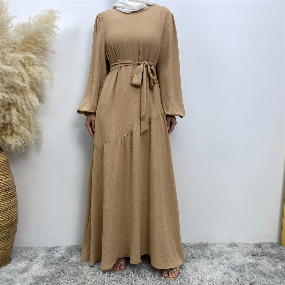 Muslim Ramadan sells women's Muslim fashion clothing in Turkey Long sleeve abaya Popular clothing for Islamic women