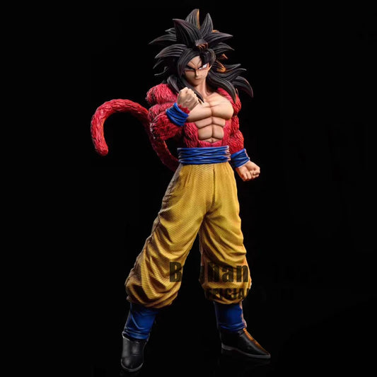 Anime Dragon Ball Z SSJ4 Son Goku PVC Figure.
