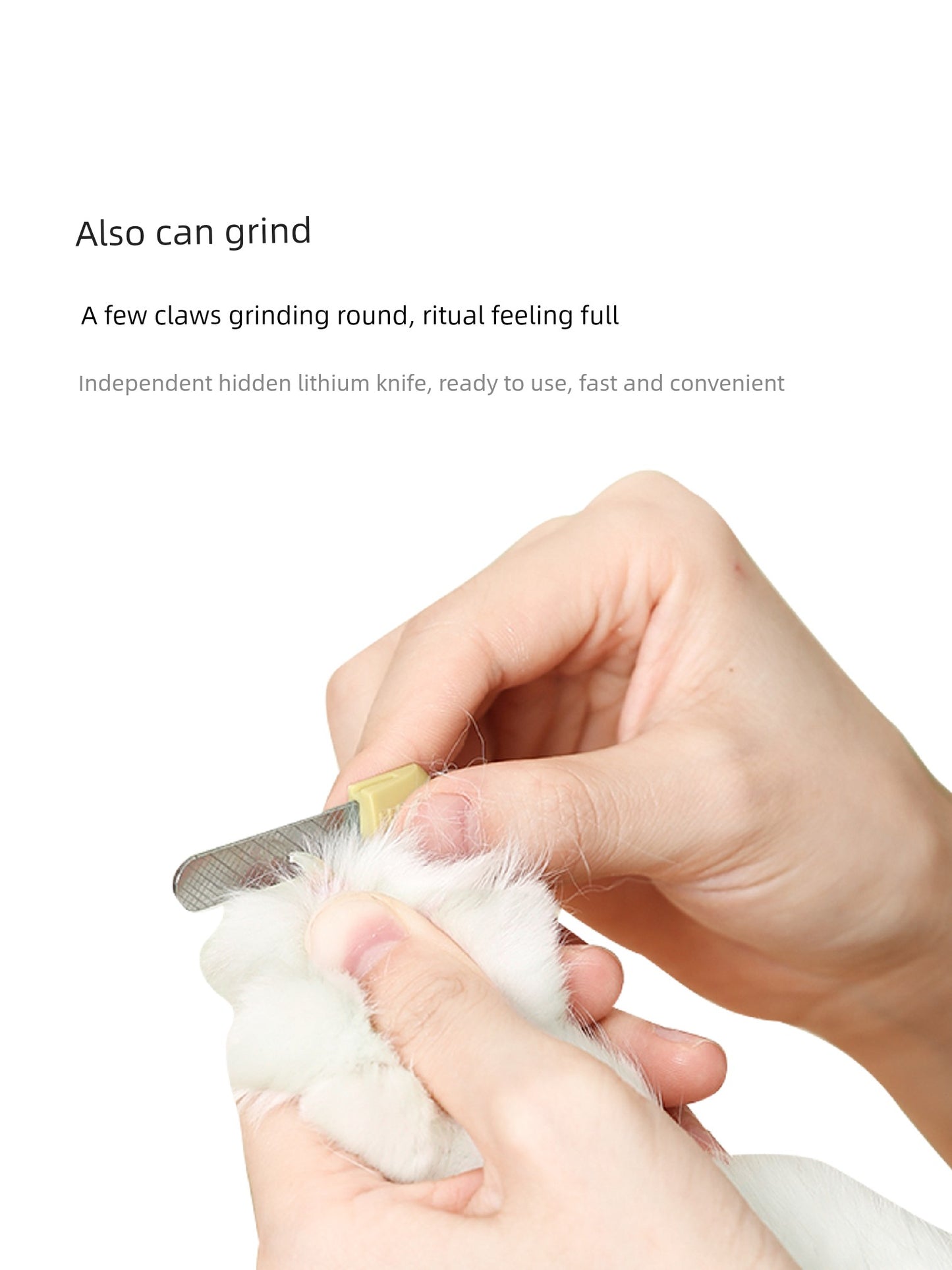 Aiwo Rabbit with Light Cat's Paw Dedicated Fantastic Net Nail Scissors