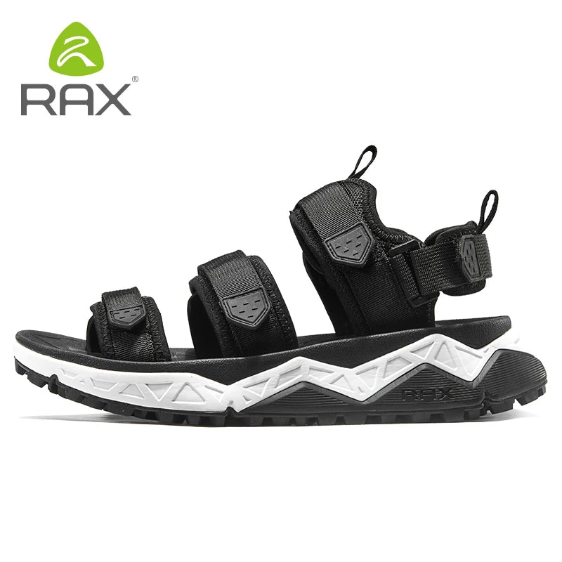 RAX Mens Sports Sandals Summer Outdoor Beach Sandals Men Aqua Trekking Water shoes Men Upstream Shoes Women Fishing Quick Shoes