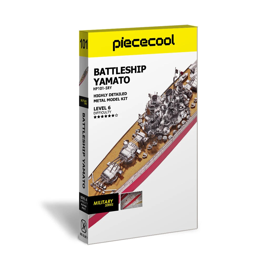 Premium Metal Battleship Model Kit.