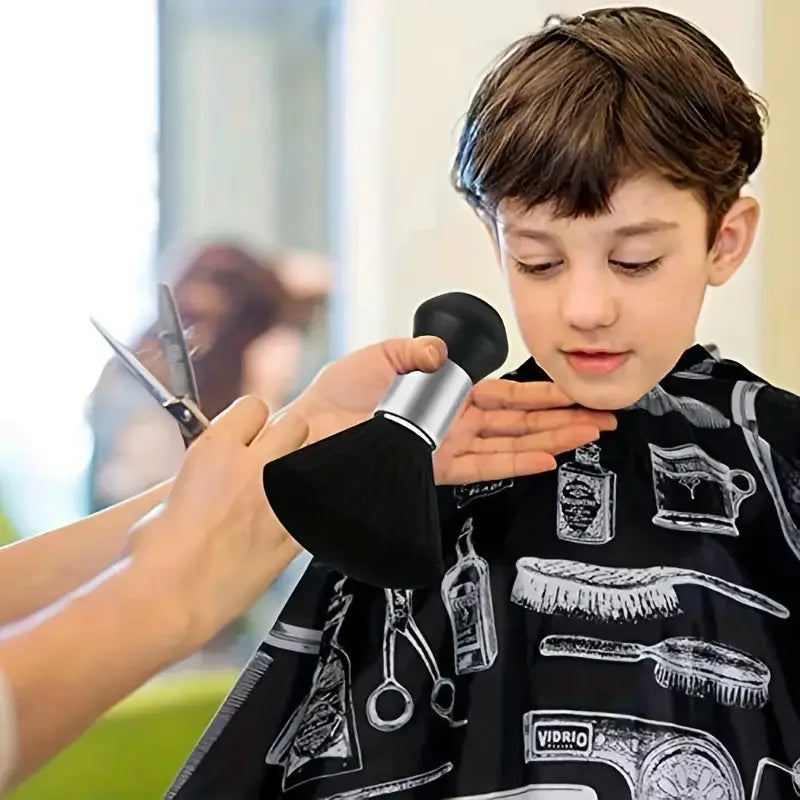 2/3pcs set Barber wrap set Waterproof Hair Cutting Cape with Neck Duster Professional Barber Salon Hairdressing Gown Brush Set