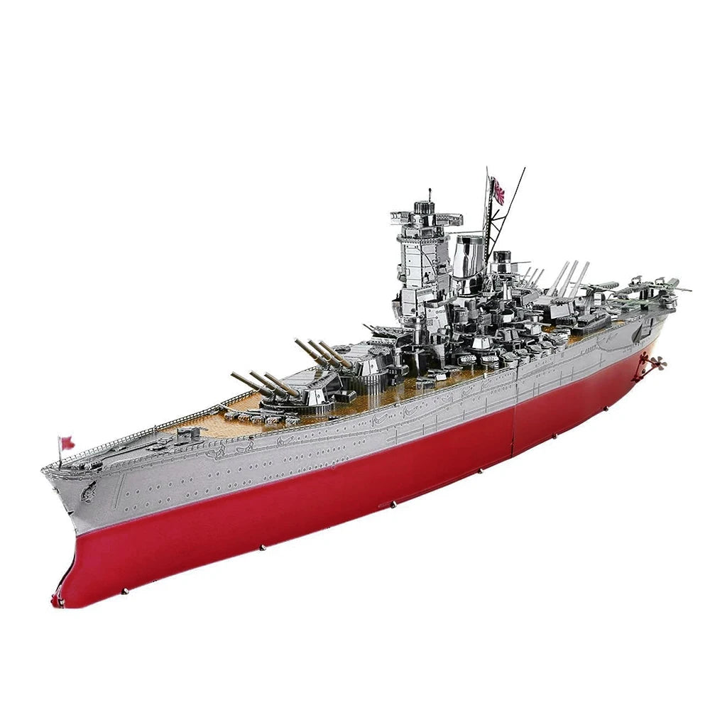Premium Metal Battleship Model Kit.