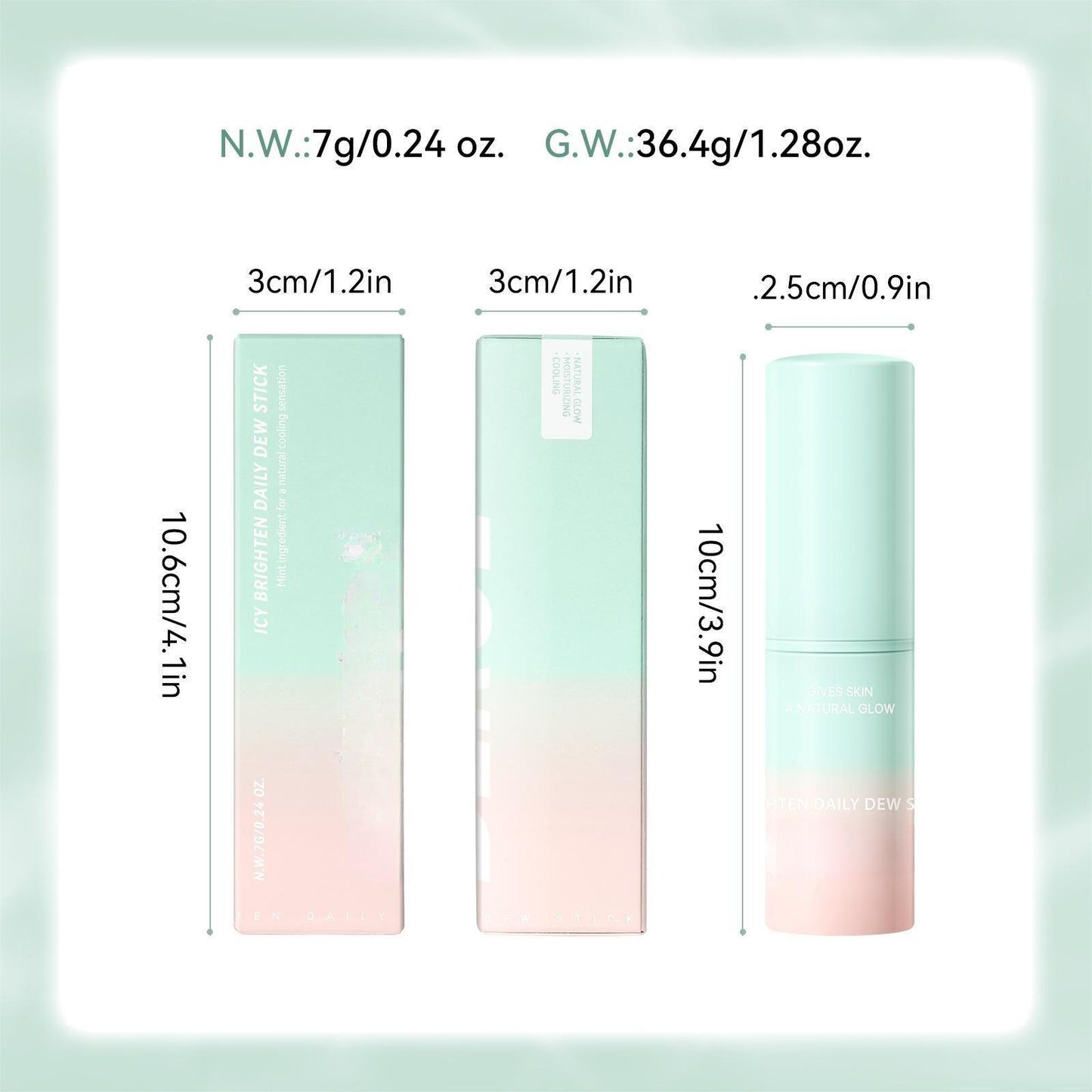 Moisturizing Stick for Dewy Skin.