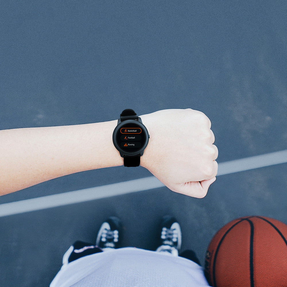 Sports Metal Case Smart Watch.