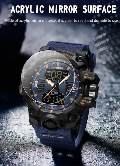 Stylish Transparent Waterproof Men's Watch.