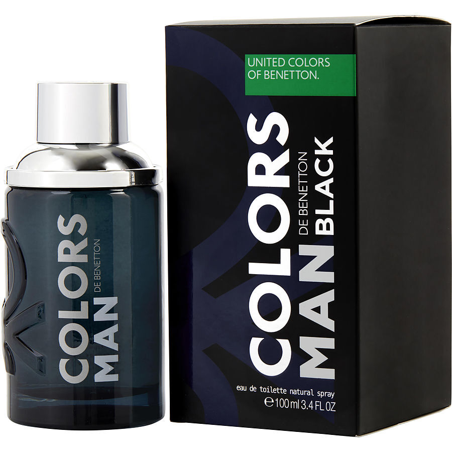 COLORS DE BENETTON BLACK by Benetton (MEN) - EDT SPRAY 3.4 OZ