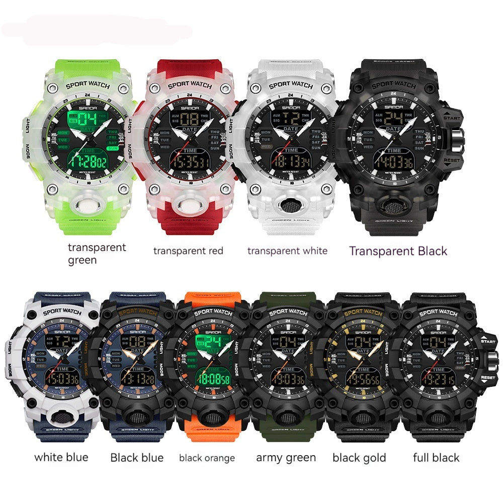 Stylish Transparent Waterproof Men's Watch.