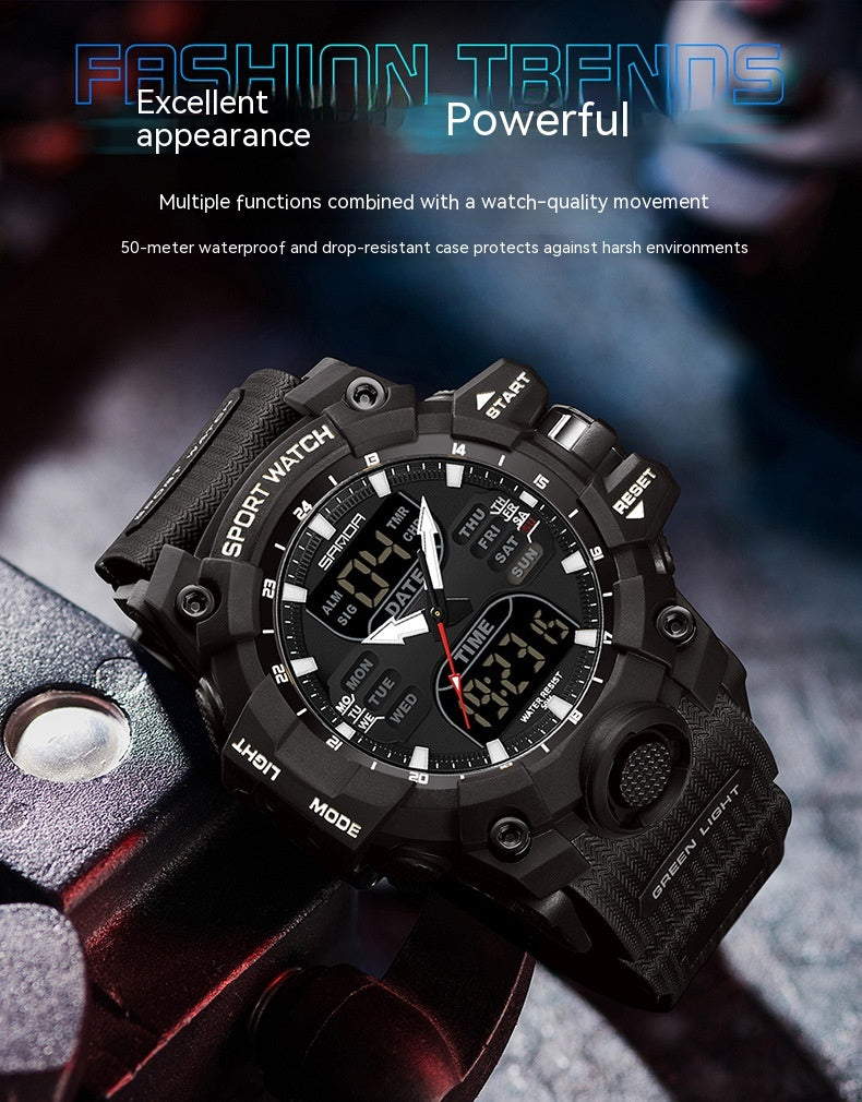 Stylish Transparent Waterproof Men's Watch.