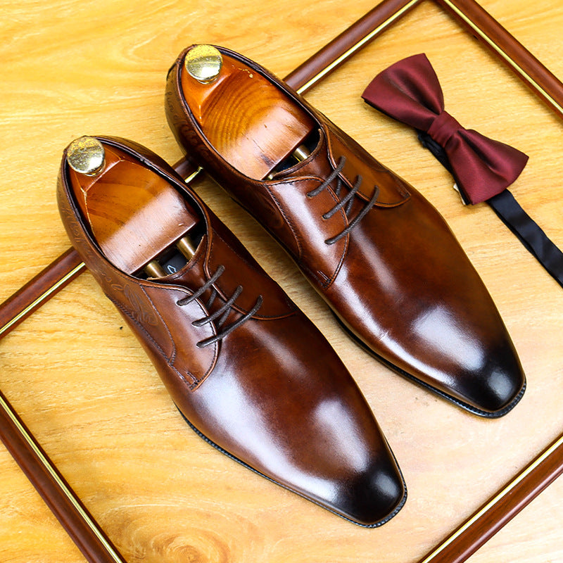 Formal Leather Shoes Store Wholesale First Layer