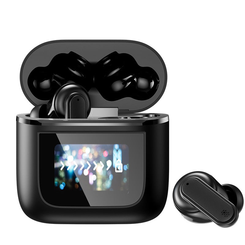 Intelligent Touch Screen Bluetooth Earphones For Extended Battery Life And Noise Reduction