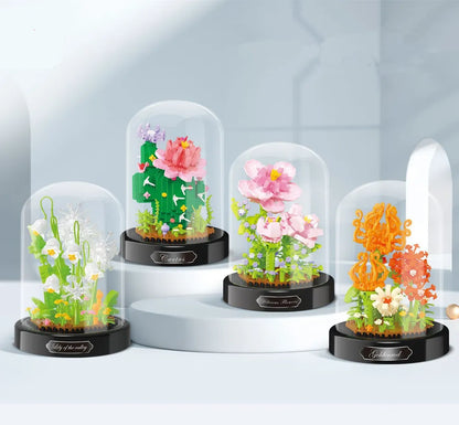 DIY Micro Flower Building Blocks.