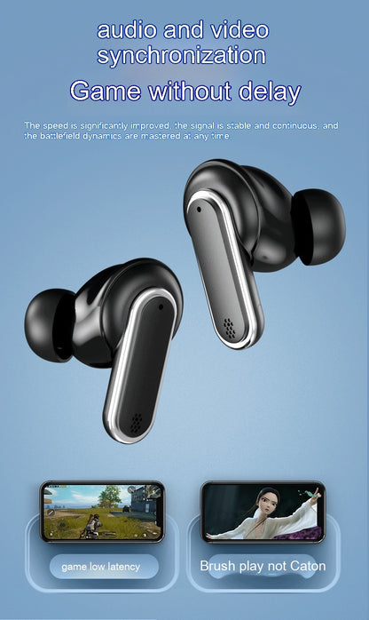 Intelligent Touch Screen Bluetooth Earphones For Extended Battery Life And Noise Reduction