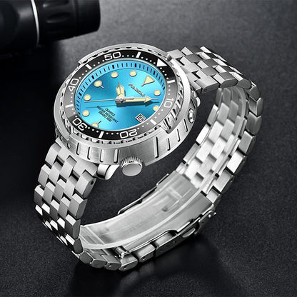 Men's Quartz Watch Three-pin Calendar Waterproof.