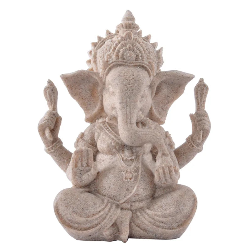 Sandstone Ganesha Sculpture.