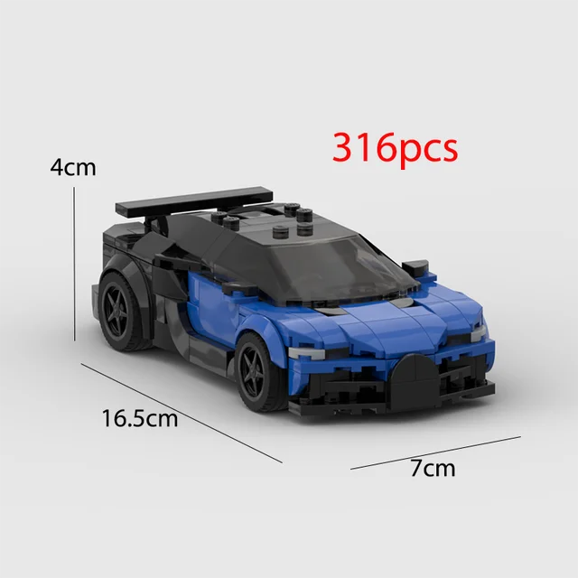 Chiron Racing Car Building Blocks.