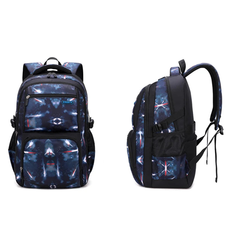 Boys Backpacks 3 Pieces Sets School Bags Large Size Bag For Teenagers Children Knapsack Big Boy Backpack Middle School Students