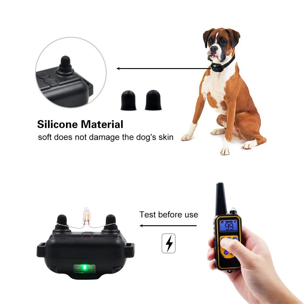 Waterproof Remote Dog Training Collar.