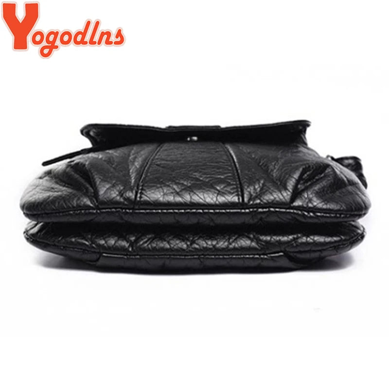 Yogodlns Fashion Designer Women's Bags New  High Quality Crossbody Bag Soft PU Leather Shoulder Bag Fashion Female Bags Handbags