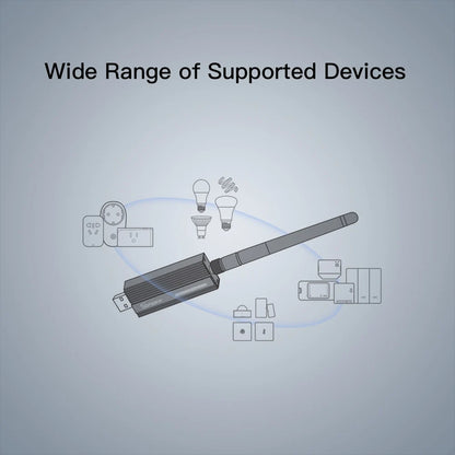 SONOFF ZB Dongle-P Zigbee 3.0 USB Dongle Plus Wireless Zigbee Gateway Analyzer Zigbee2MQTT USB Interface Capture with Antenna