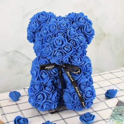 Artificial Flower Rose Bear.