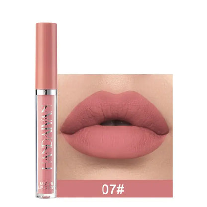 6PC Matte Velvet Lip Gloss Set.