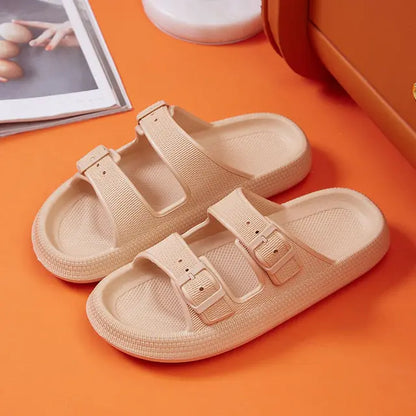 Thick Platform Cloud Slippers for Women