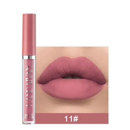 6PC Matte Velvet Lip Gloss Set.