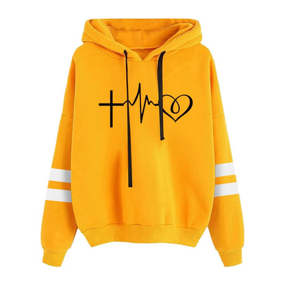 Loose Loose Long-Sleeve Hoodie