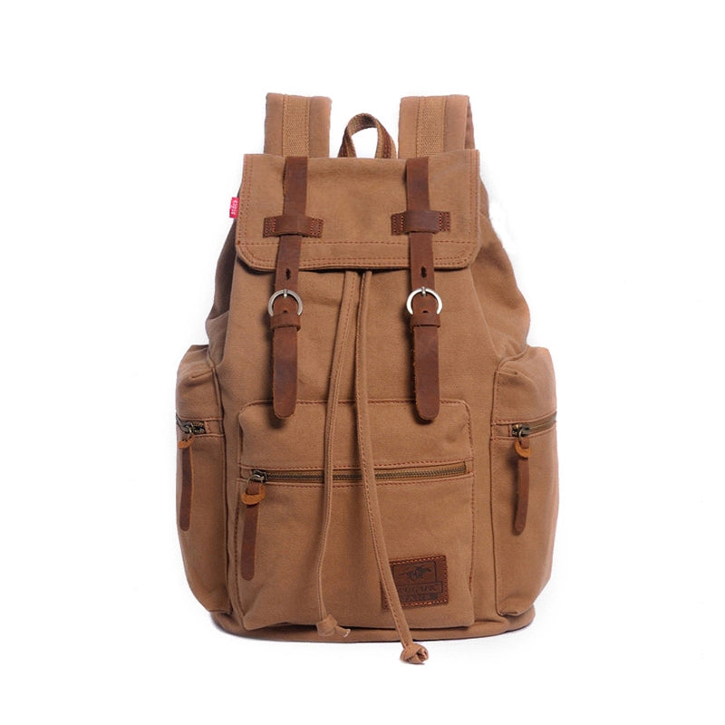 Libiao Leisure Commute Canvas Men's Youth Backpack