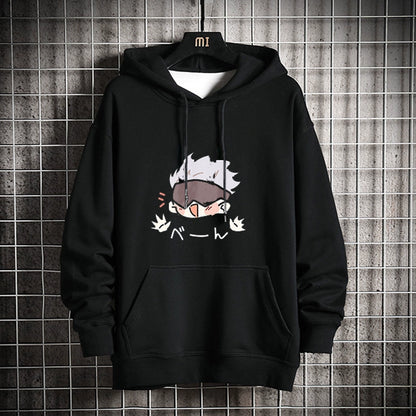 Wuzhanwu Autumn and Winter 5t5 Japanese Style Hoodie