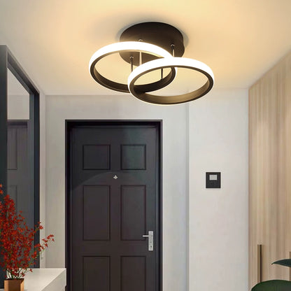 Led Corridor Aisle Light Internet Celebrity Ceiling Light Scandinavian Modern Simple and Light Luxury Entrance Stairs Balcony Lamps