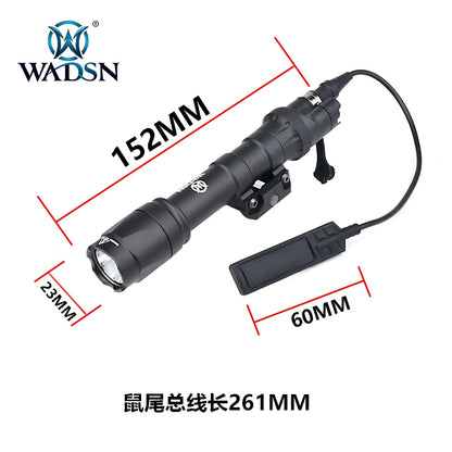 Wadsn Wadsn M600c Infrared Lighting Flashlight IR Night Vision Instrument LED Light Strong Light M300a Tactical Flashlight