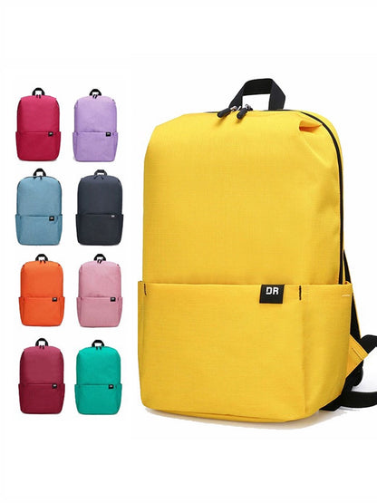 Outdoor Travel Colorful Kids Backpack Casual Men's and Women's Lightweight Student Tuition Schoolbag Matching Travel Bag