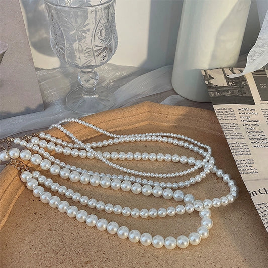 Elegant French Style Pearl Necklace