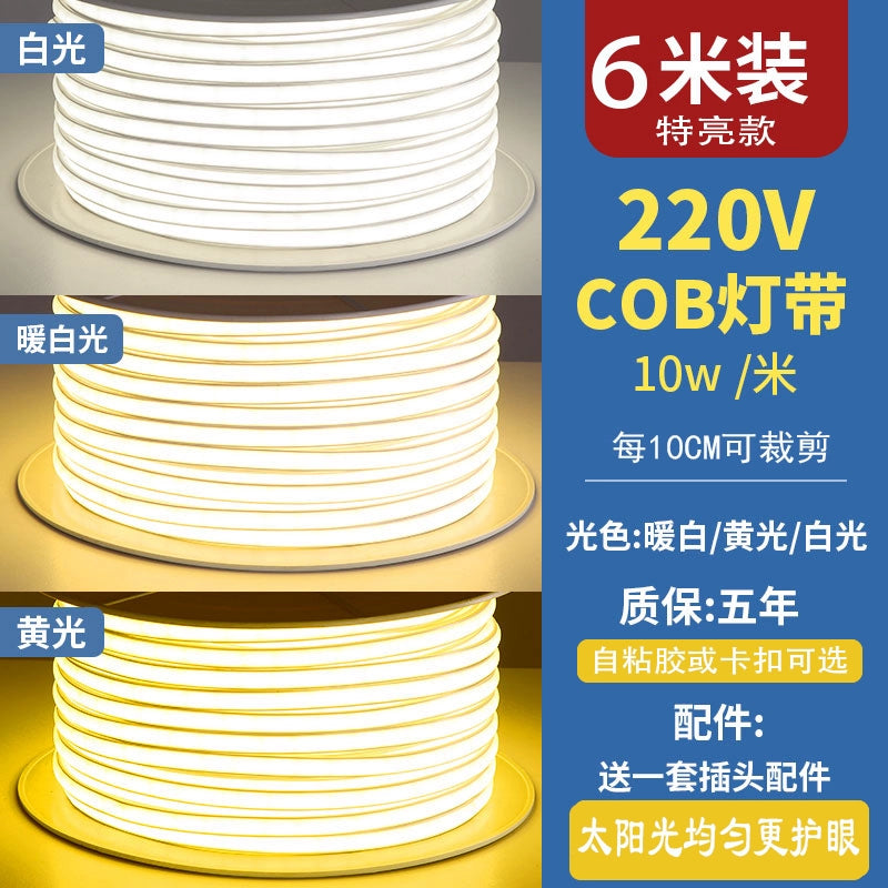 LED Strobe-Free Linear Flexible Waterproof High Pressure Lamp Strip