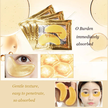 InniCare Crystal Collagen Gold Eye Mask - Anti Dark Circles & Beauty Patches