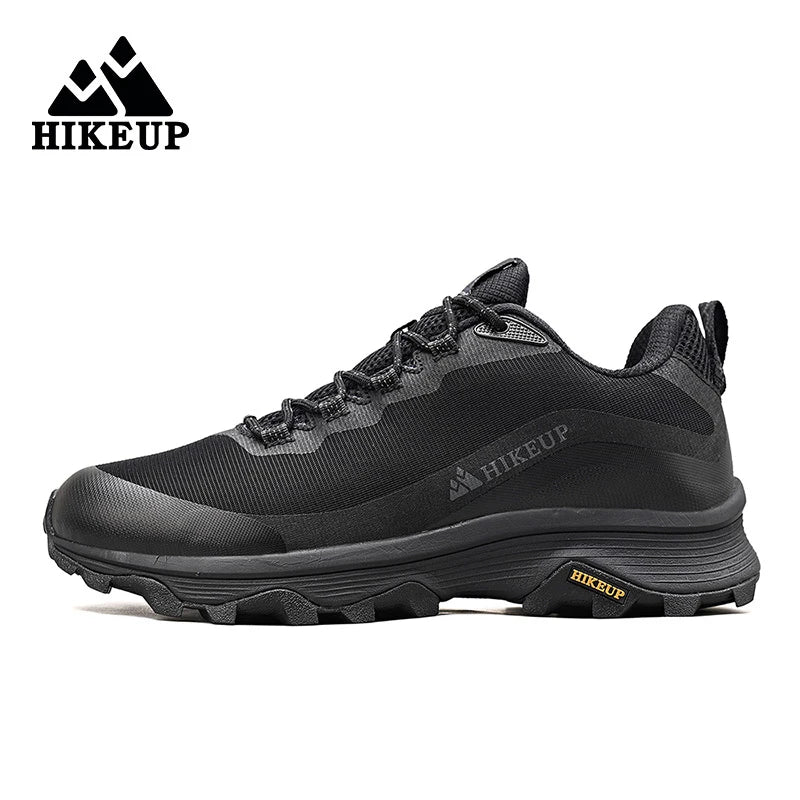 HIKEUP Outdoor Running Shoes Men Women Anti-skid Hiking Camping Sports Trail Male Safety Footwear Comfort Trekking Sneakers