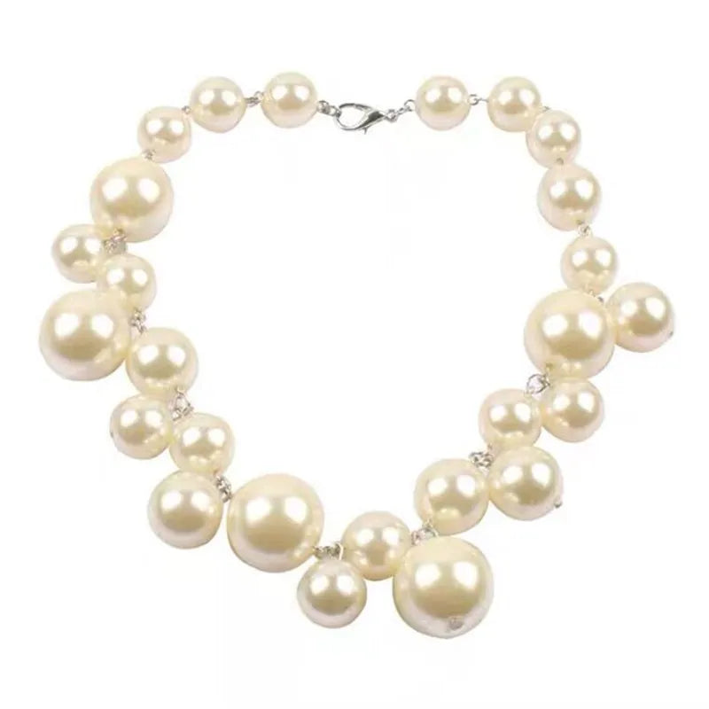 YANGLIUJIA Pearl Necklace - European & American Style Fashion