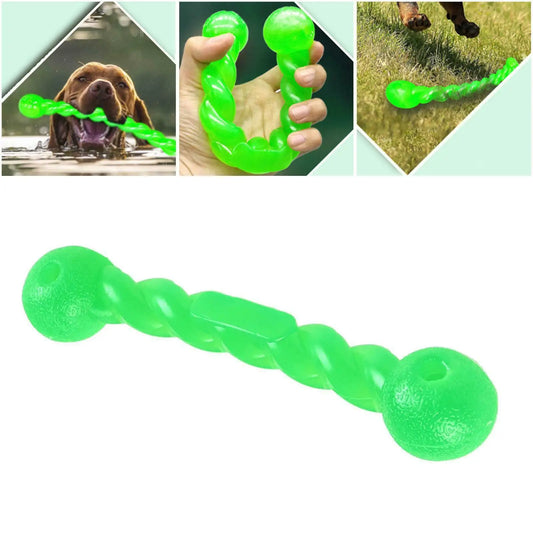 Pet Dog Training Interactive Toy Pet Funny Molar Stick Strong Rubber Durable Teeth Clean Toy Long Size Chew Toy For Meduim Large.