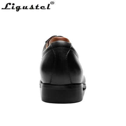 Genuine Leather Men's Derss Shoes Handmade Red Bottom Lace-up Shoes Business Formal Wedding Party Pointed Toe Shoes Big Size